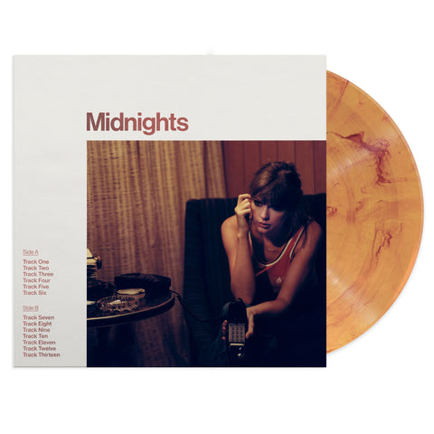 SWIFT, TAYLOR - Midnights [2022] Blood Moon colored vinyl. NEW