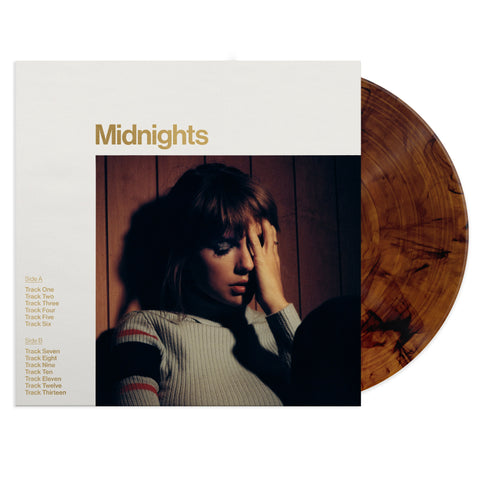 SWIFT, TAYLOR - Midnights [2022] Mahogany colored vinyl. NEW