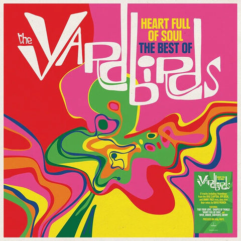 YARDBIRDS, THE - Heart Full Of Soul: The Best Of [2022] 2LP, 140 Gram Vinyl. NEW