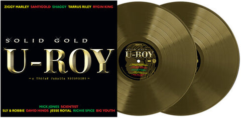 U-ROY - Solid Gold U-Roy [2021] Ltd Ed, 2LPs Gold Vinyl NEW