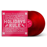 HOLIDAYS RULE -Various Artists [2020] Clear Vinyl, Red, Gatefold LP Jacket. 2LP. NEW