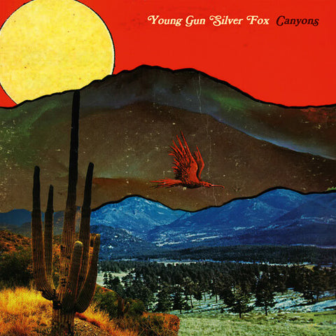 YOUNG GUN SILVER FOX - Canyons [2021] Opaque Red Vinyl, Indie Exclusive. NEW