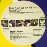 ALPERT, HERB "Keep Your Eye On Me"/ "Our Song" (promo)[1987] JIMMY JAM, TERRY LEWIS  3 mixes. USED