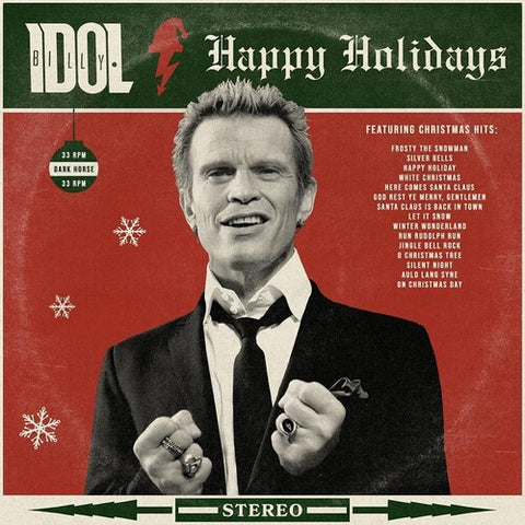 IDOL, BILLY - Happy Holidays [2021] Ltd Ed. White vinyl. NEW