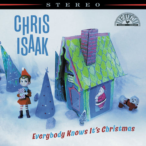 ISAAK, CHRIS - Everybody Knows It's Christmas [2022] 'Candy Floss' colored LP. NEW