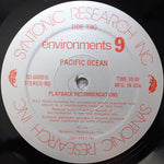 ENVIRONMENTS - 9: Pacific Ocean / Caribbean Lagoon [1979] Environmental (non-music). USED