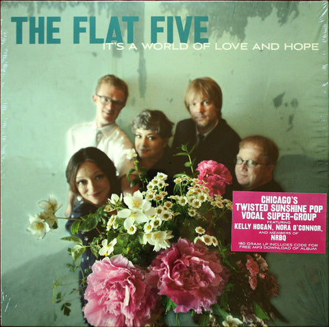 FLAT FIVE, THE - It's A World Of Love And Hope [2016] heavyweight vinyl. USED