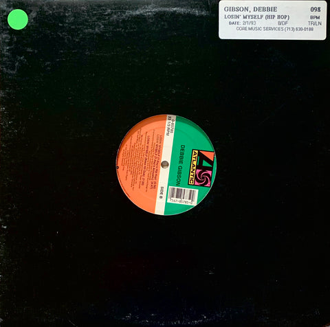 GIBSON, DEBBIE "Losin' Myself" 6 mixes [1993] 12" single NM-. USED