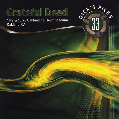 GRATEFUL DEAD - Dick’s Picks Vol. 33—10/9 & 10/10/76, Oakland Coliseum Stadium, Oakland, CA [2022] Ltd, Hand-Numbered, 180-Gram 8LP Set. NEW