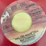 BAD COMPANY “Feel Like Makin’ Love”/“ Wild Fire Woman” [1977] 7” single Like New. USED