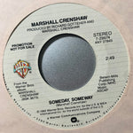 CRENSHAW, MARSHALL "Someday, Someway" [1982] promo Mono/Stereo. USED