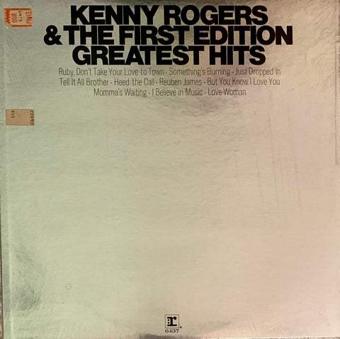 ROGERS, KENNY & THE FIRST EDITION - Greatest Hits [1971] foil cover. USED