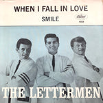 LETTERMEN, THE "When I Fall in Love" / "Smile' [1961] 7" single USED