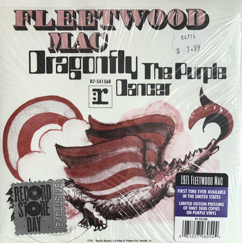 FLEETWOOD MAC "Dragonfly" / "Purple Dancer" [2014] RSD 2014, purple. USED