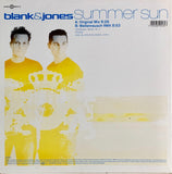 BLANK & JONES - "Summer Sun" [2003] 2 mixes, 10" single. USED