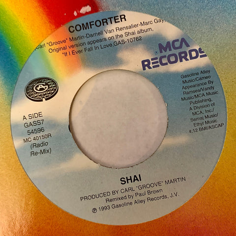 SHAI "Comforter" (2 mixes) [1993] 7" single USED