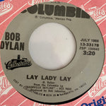 DYLAN, BOB "Lay Lady Lay" / "I Threw It All Away" [1989] 7" single USED