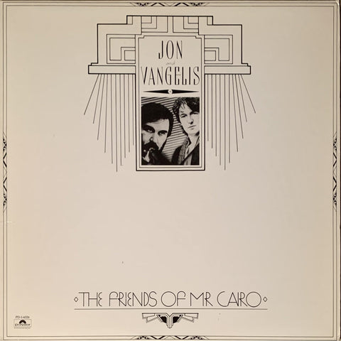 JON AND VANGELIS - The Friends Of Mr. Cairo [1981] rare RCA music service. USED
