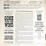 GONE WITH THE WIND (orig sdtk recording) - Max Steiner, composer [1961] MONO. USED
