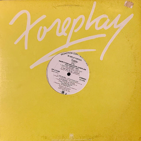FOREPLAY: A&M PRE-RELEASE SAMPLER #36 (various artists) [1980] promotional compilation. USED