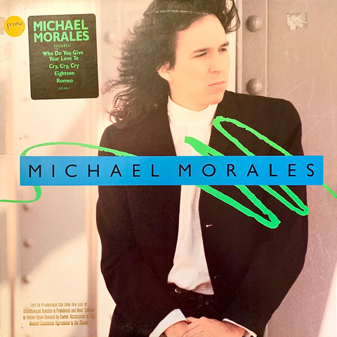MORALES, MICHAEL - Michael Morales [1989] promo. USED