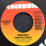 HOOTERS - “All You Zombies (long)” / “Nervous Night” [1985] 7” single. USED