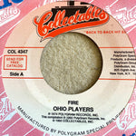 OHIO PLAYERS "Fire" / "Love Rollercoaster" [1992] 2 hits, 7" single USED