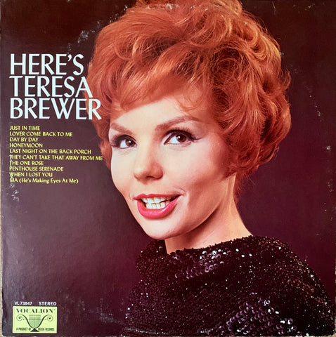 BREWER, THERESA - Here's Theresa Brewer [1973] USED
