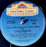 ROBINSON, VICKI SUE "Turn the Beat Around" / LIME (2 tracks) [1987] import 12" single. USED