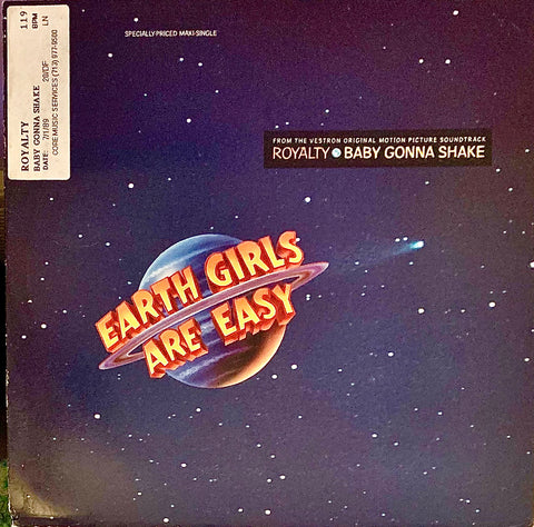 ROYALTY / STEWART COPELAND "Baby Gonna Shake" [1989] 12" single USED