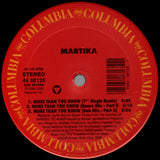 MARTIKA "More Than You Know" [1988] 5 mixes, 12" single. USED