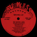 MICHEL'LE "No More Lies" [1989] promo 12" single. USED