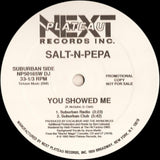 SALT-N-PEPA "You Showed Me" [1992] promo 12" single, 4 mixes. USED