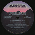 HOUSTON, WHITNEY "My Name Is Not Susan" [1991] UK & US mixes, 12" single. USED