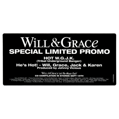 WILL & GRACE - Special Limited Promo [2004] 4 track 12" single. USED